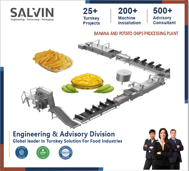 Banana and Potato Chips Processing Plant