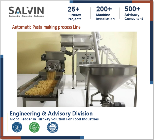 Automatic Pasta Making Process Line